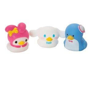 Sanrio‎ Hello Kitty Keroppi Pompompurin Rubber Duck Set 3 Jeep Duck Bath Toy